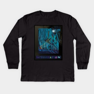 Miles Davis Kids Long Sleeve T-Shirt